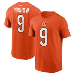 Joe Burrow Cincinnati Bengals Player Name & Number T-Shirt - Orange | Nike sale