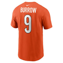 Joe Burrow Cincinnati Bengals Player Name & Number T-Shirt - Orange | Nike sale