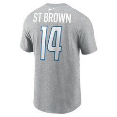 Amon-Ra St. Brown Detroit Lions Player Name & Number T-Shirt - Gray | Nike discount