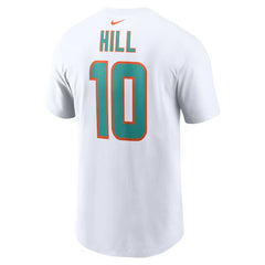 Tyreek Hill Miami Dolphins Player Name & Number T-Shirt - White | Nike sale