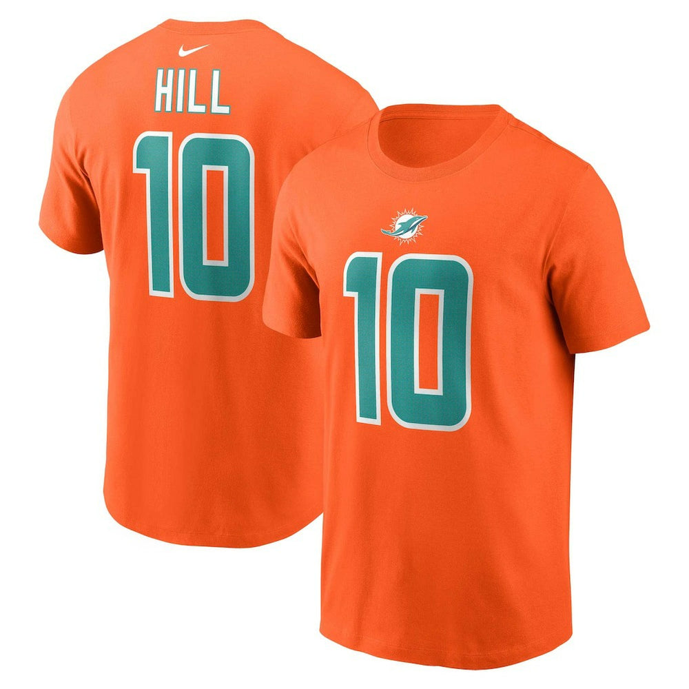 Tyreek Hill Miami Dolphins Player Name & Number T-Shirt - Orange | Nike sale