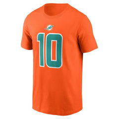 Tyreek Hill Miami Dolphins Player Name & Number T-Shirt - Orange | Nike sale
