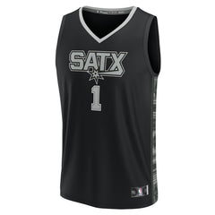 Victor Wembanyama San Antonio Spurs Fast Break Player Jersey - Statement Edition - Black | Fanatics cheap
