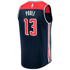 Jordan Poole Washington Wizards Youth Fast Break Player Jersey - Statement Edition - Navy | Fanatics outlet