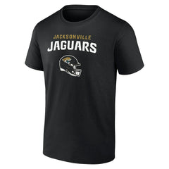 Jacksonville Jaguars Personalized Name & Number Team Wordmark T-Shirt - Black sale
