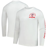 Minnesota Twins Press Box Long Sleeve T-Shirt - White