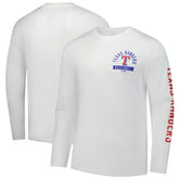 Texas Rangers Press Box Long Sleeve T-Shirt - White