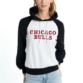 Chicago Bulls Lusso Women's Marlowe Tri-Blend Raglan Pullover Hoodie - White shop
