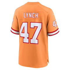 John Lynch Tampa Bay Buccaneers Throwback Game Jersey - Orange | Nike sale