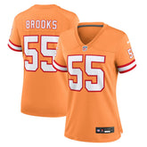 Derrick Brooks Tampa Bay Buccaneers Women's Throwback Game Jersey - Orange | Nike on sale