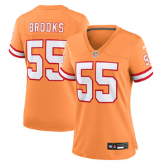Derrick Brooks Tampa Bay Buccaneers Women's Throwback Game Jersey - Orange | Nike on sale
