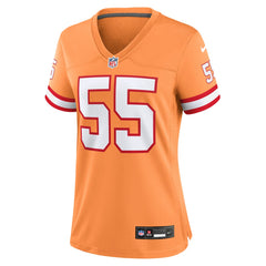Derrick Brooks Tampa Bay Buccaneers Women's Throwback Game Jersey - Orange | Nike on sale