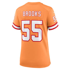 Derrick Brooks Tampa Bay Buccaneers Women's Throwback Game Jersey - Orange | Nike on sale
