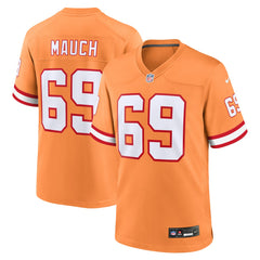 Cody Mauch Tampa Bay Buccaneers Alternate Game Jersey - Orange | Nike sale