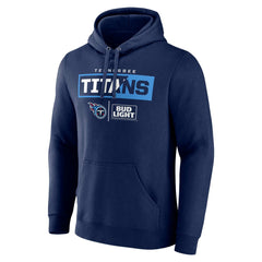 Tennessee Titans NFL x Bud Light Pullover Hoodie - Navy on sale