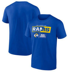 Los Angeles Rams NFL x Bud Light T-Shirt - Royal outlet