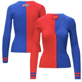 Buffalo Bills STAUD Women's Cargo Sweater - Red/Royal sale