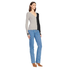 Las Vegas Raiders STAUD Women's Cargo Sweater - Silver/Black cheap