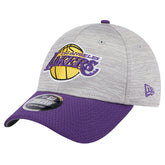 Los Angeles Lakers Active Digi-Tech Two-Tone 9FORTY Adjustable Hat - Heather Gray/Purple | New Era on sale