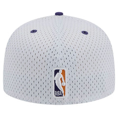 Phoenix Suns Throwback 2Tone 59FIFTY Fitted Hat - White/Purple | New Era for sale