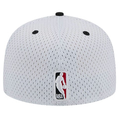 Portland Trail Blazers Throwback 2Tone 59FIFTY Fitted Hat - White/Black | New Era outlet