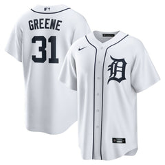 Riley Greene Detroit Tigers Replica Player Jersey - White | Nike