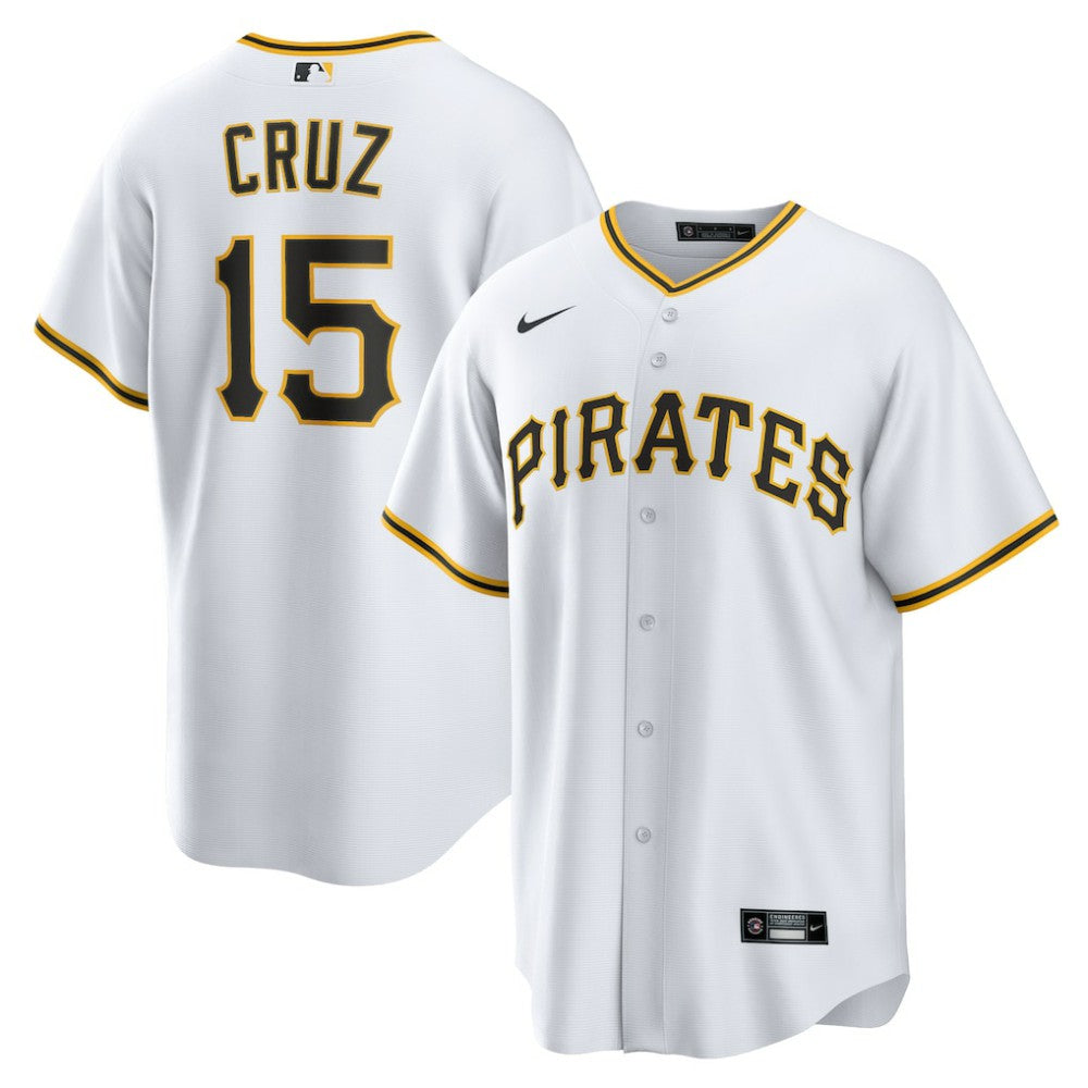 Oneil Cruz Pittsburgh Pirates Home Replica Jersey - White | Nike
