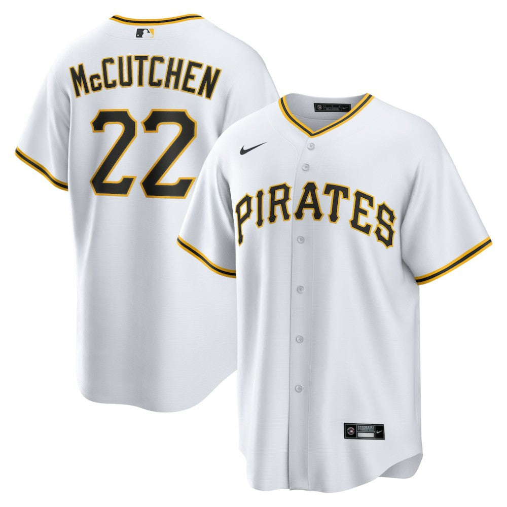 Andrew McCutchen Pittsburgh Pirates Replica Player Jersey - White | Nike