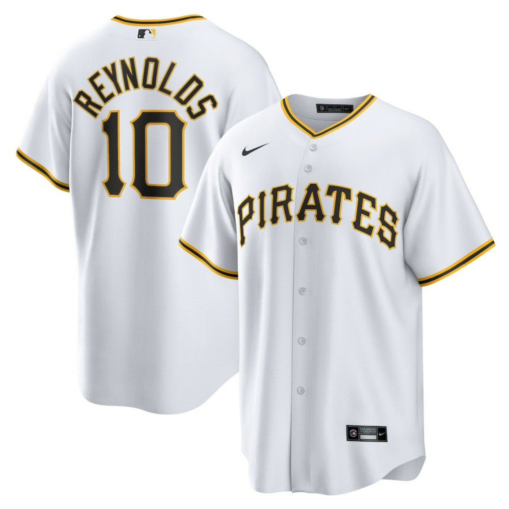 Bryan Reynolds Pittsburgh Pirates Replica Player Jersey - White | Nike