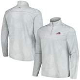 Buffalo Bills Delray Frond IslandZone Half-Zip Sweatshirt - Gray outlet