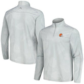 Cleveland Browns Delray Frond IslandZone Half-Zip Sweatshirt - Gray discount