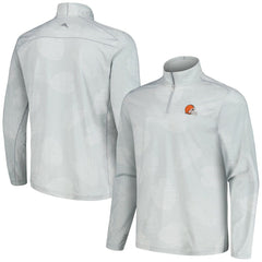 Cleveland Browns Delray Frond IslandZone Half-Zip Sweatshirt - Gray discount