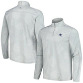 Dallas Cowboys Delray Frond IslandZone Half-Zip Sweatshirt - Gray cheap