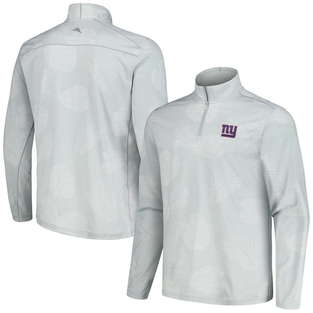 New York Giants Delray Frond IslandZone Half-Zip Sweatshirt - Gray for sale