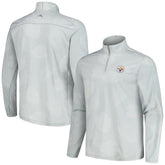 Pittsburgh Steelers Delray Frond IslandZone Half-Zip Sweatshirt - Gray discount