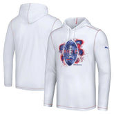 Buffalo Bills Graffiti Touchdown Pullover Hoodie - White cheap