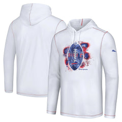 Buffalo Bills Graffiti Touchdown Pullover Hoodie - White cheap
