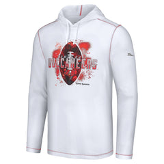 Tampa Bay Buccaneers Graffiti Touchdown Pullover Hoodie - White on sale
