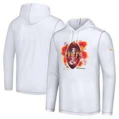 Kansas City Chiefs Graffiti Touchdown Pullover Hoodie - White outlet