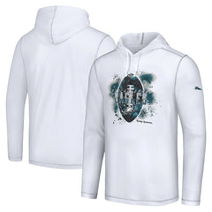 Philadelphia Eagles Graffiti Touchdown Pullover Hoodie - White for sale