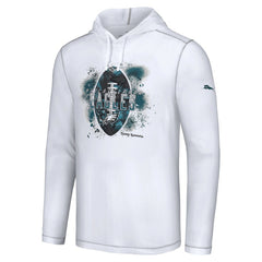 Philadelphia Eagles Graffiti Touchdown Pullover Hoodie - White for sale