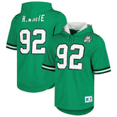 Reggie White Philadelphia Eagles Retired Player Name & Number Mesh Hoodie T-Shirt - Kelly Green sale