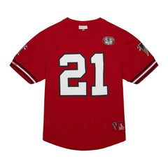 Deion Sanders Atlanta Falcons Retired Player Name & Number Mesh Top - Red online