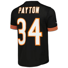 Walter Payton Chicago Bears Retired Player Name & Number Mesh Top - Black sale
