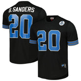 Barry Sanders Detroit Lions Retired Player Name & Number Mesh Top - Black online