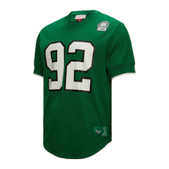 Reggie White Philadelphia Eagles Retired Player Name & Number Mesh Top - Kelly Green sale