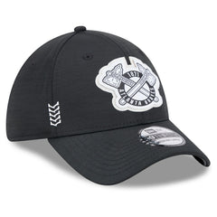 Atlanta Braves 2024 Clubhouse 39THIRTY Flex Hat - Black | New Era