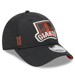 San Francisco Giants 2024 Clubhouse 9FORTY Adjustable Hat - Black | New Era
