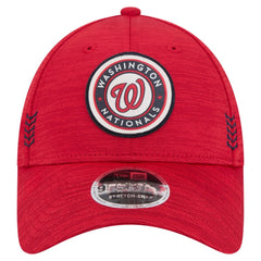 Washington Nationals 2024 Clubhouse 9FORTY Adjustable Hat - Red | New Era