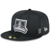 San Francisco Giants 2024 Clubhouse 59FIFTY Fitted Hat - Black | New Era